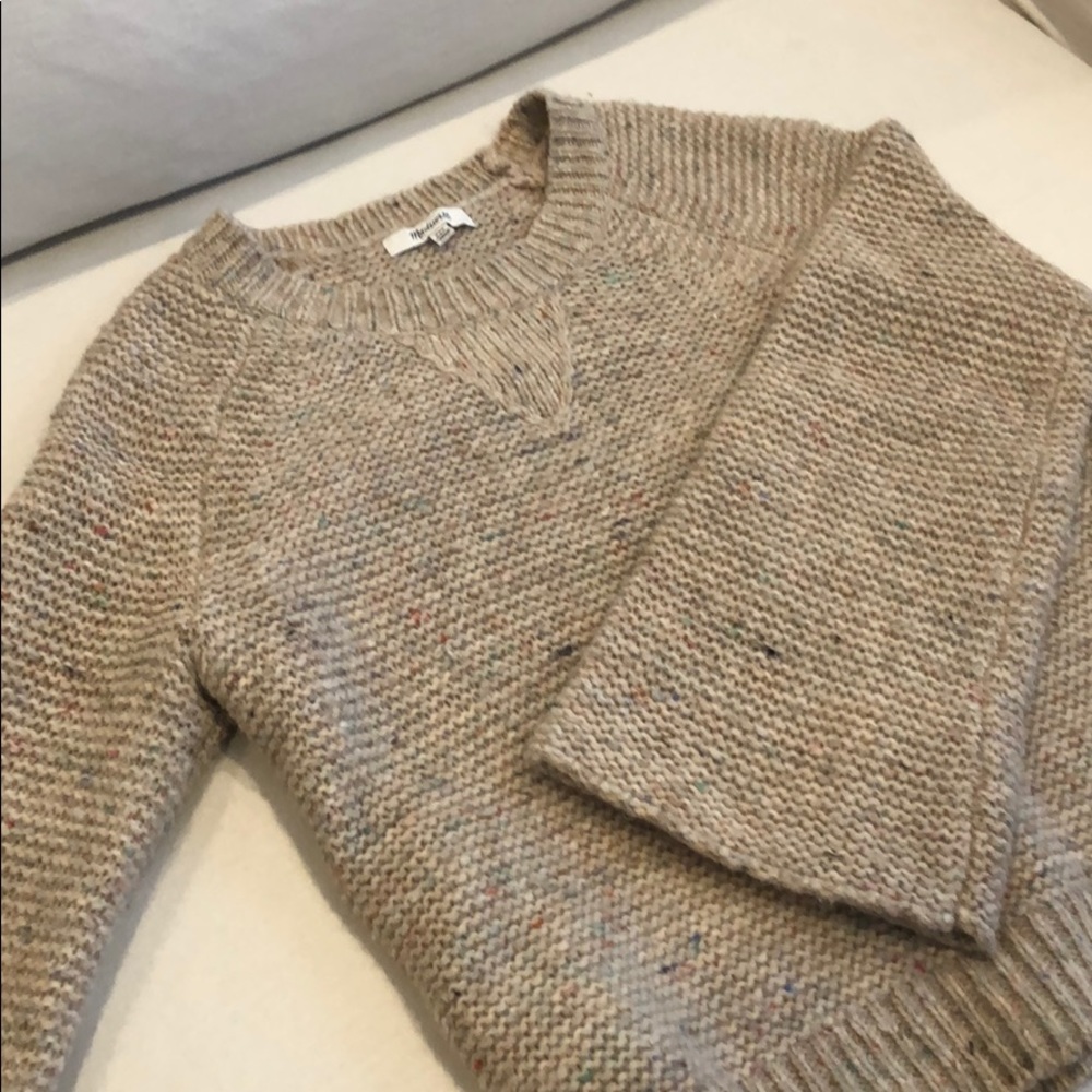 Madewell Bell Sleeve, Wool-Blend Sweater